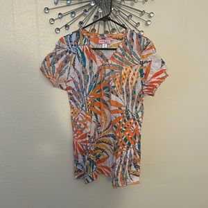 Koi scrub top
